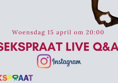 17 APR | Sekspraat Q&A InstaLive
