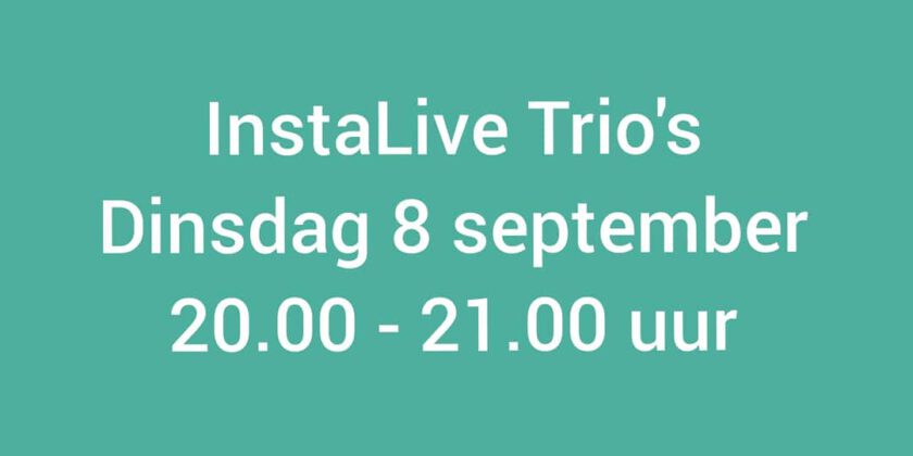 8- sep InstaLive over Trio’s.
